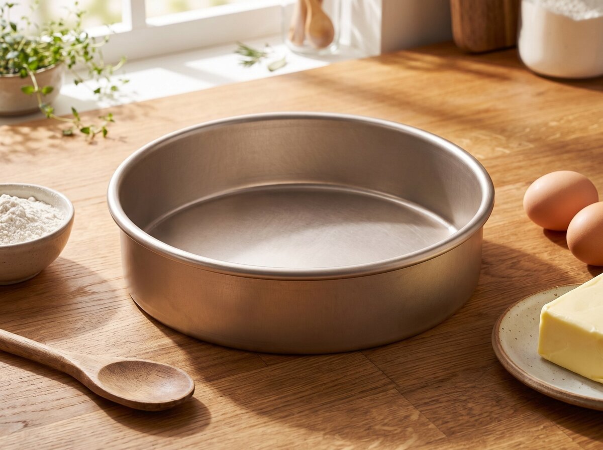 Round cake pan