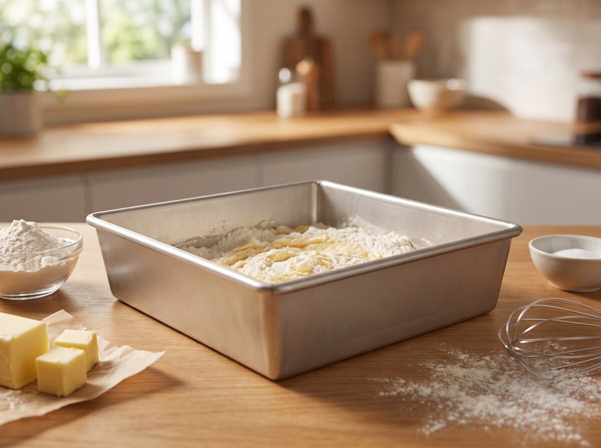 Square baking pan, 8 × 8