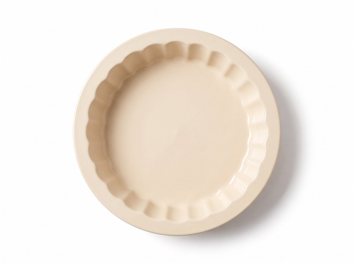 Ceramic pie dish