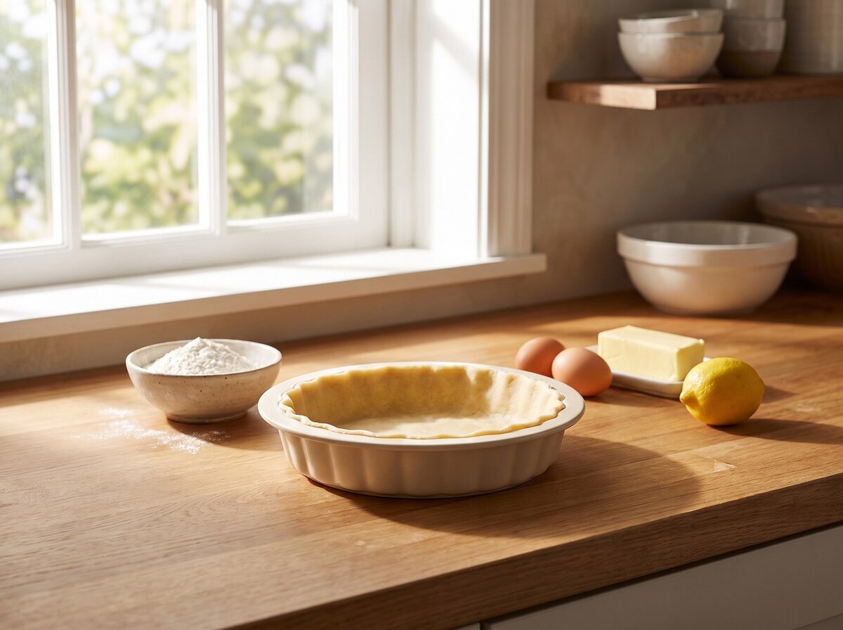 Ceramic pie dish
