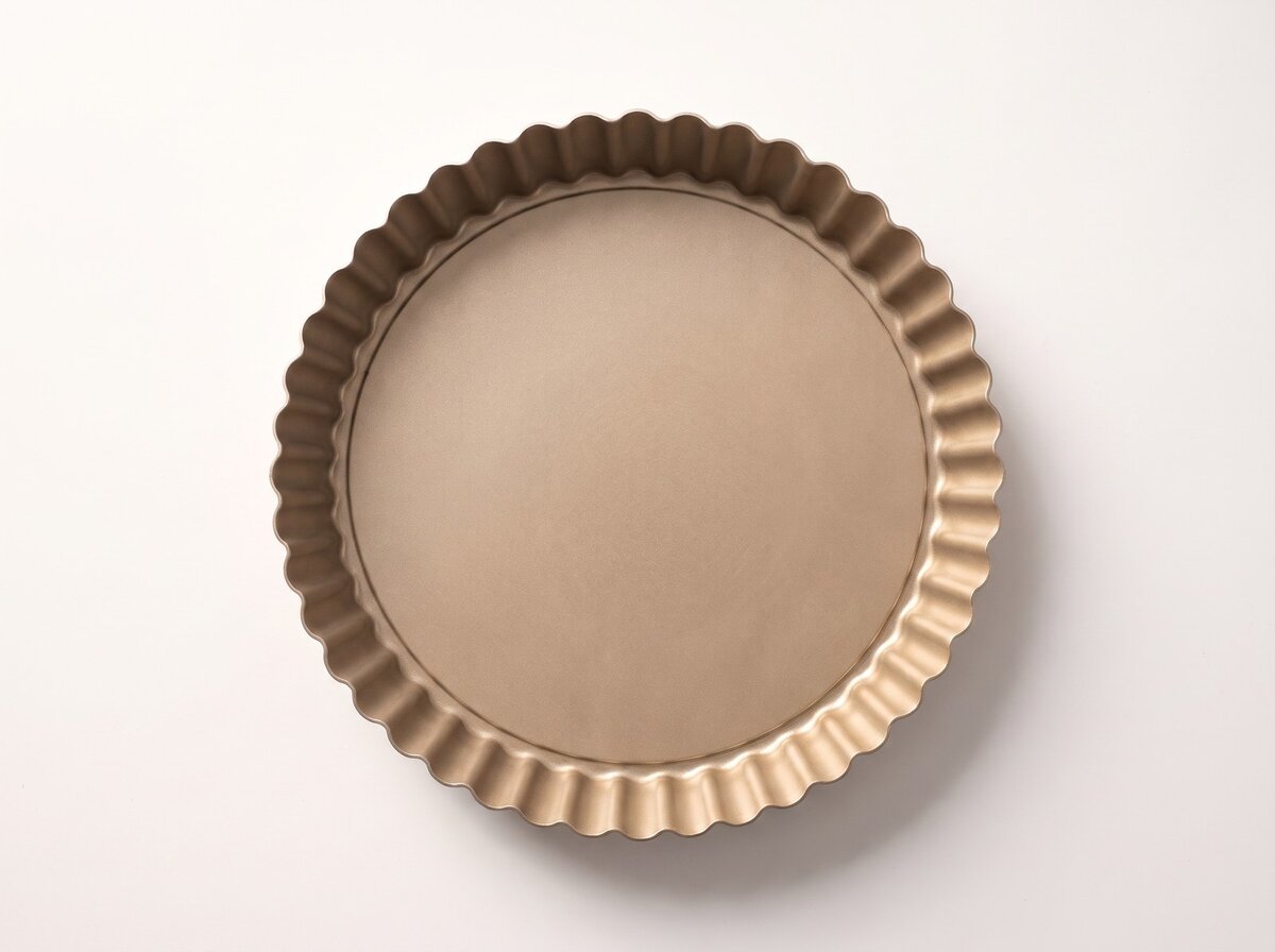 Tart pan, removable bottom