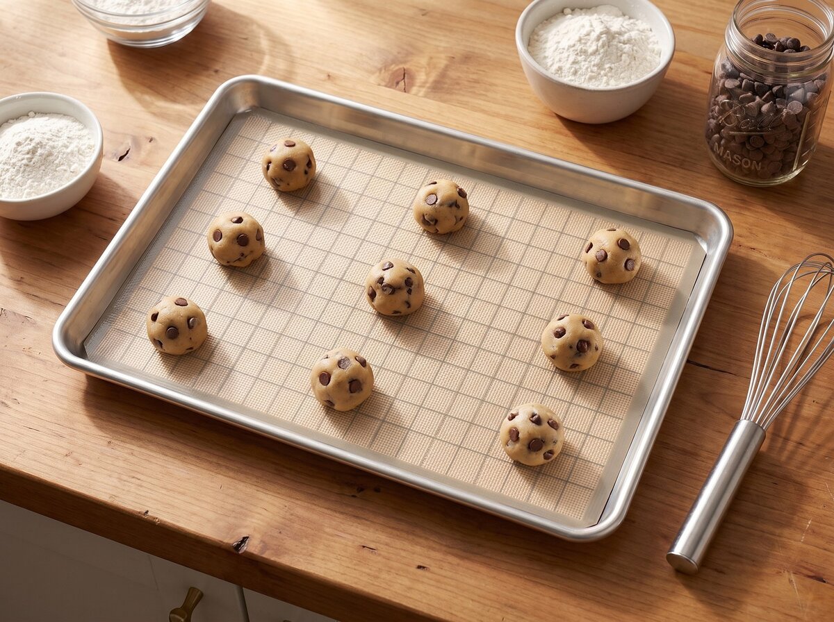 Silicone baking mat