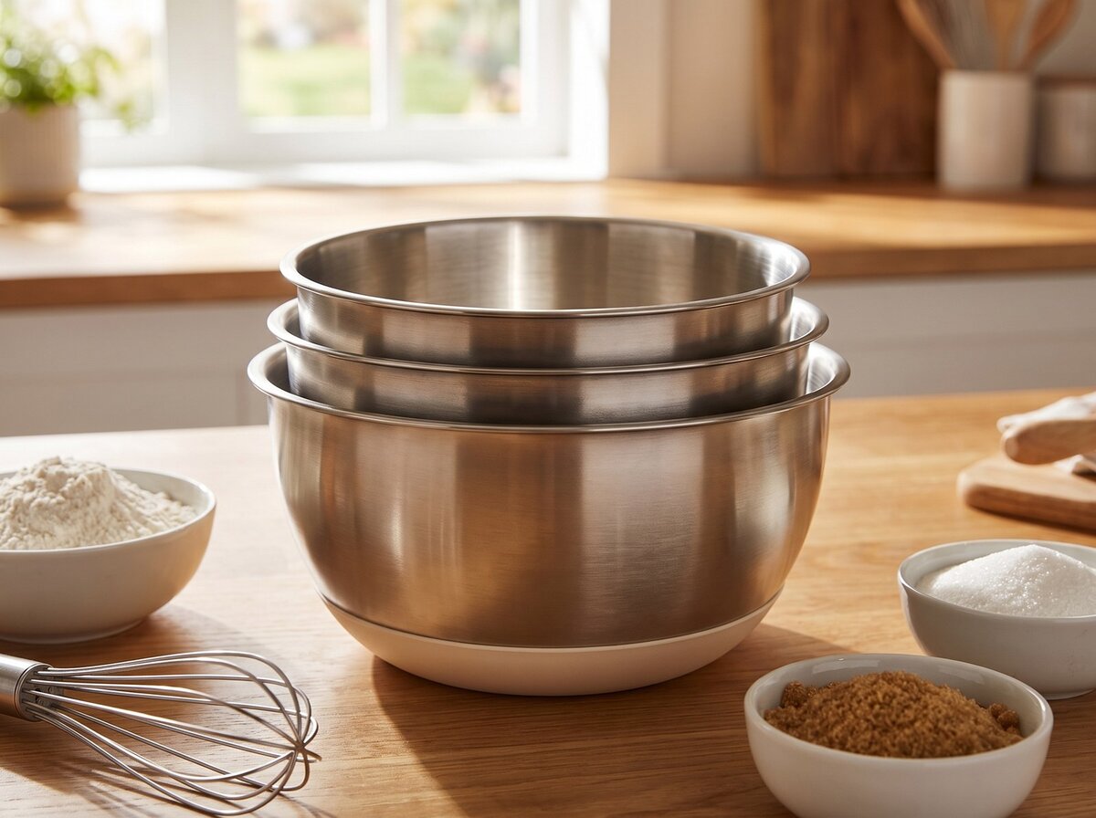 Nested mixing bowl set, 3 piece
