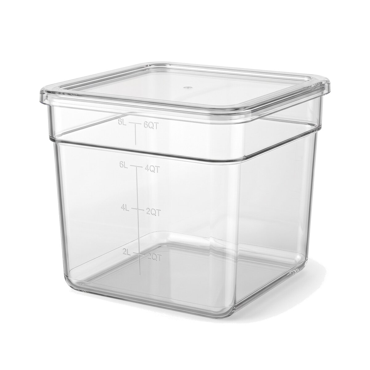 Dough proofing container, 6 qt