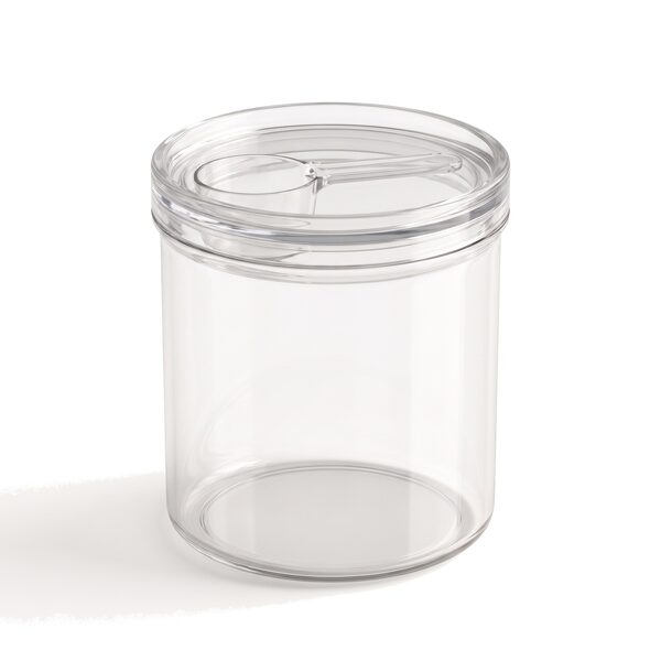Scoop-lid canister