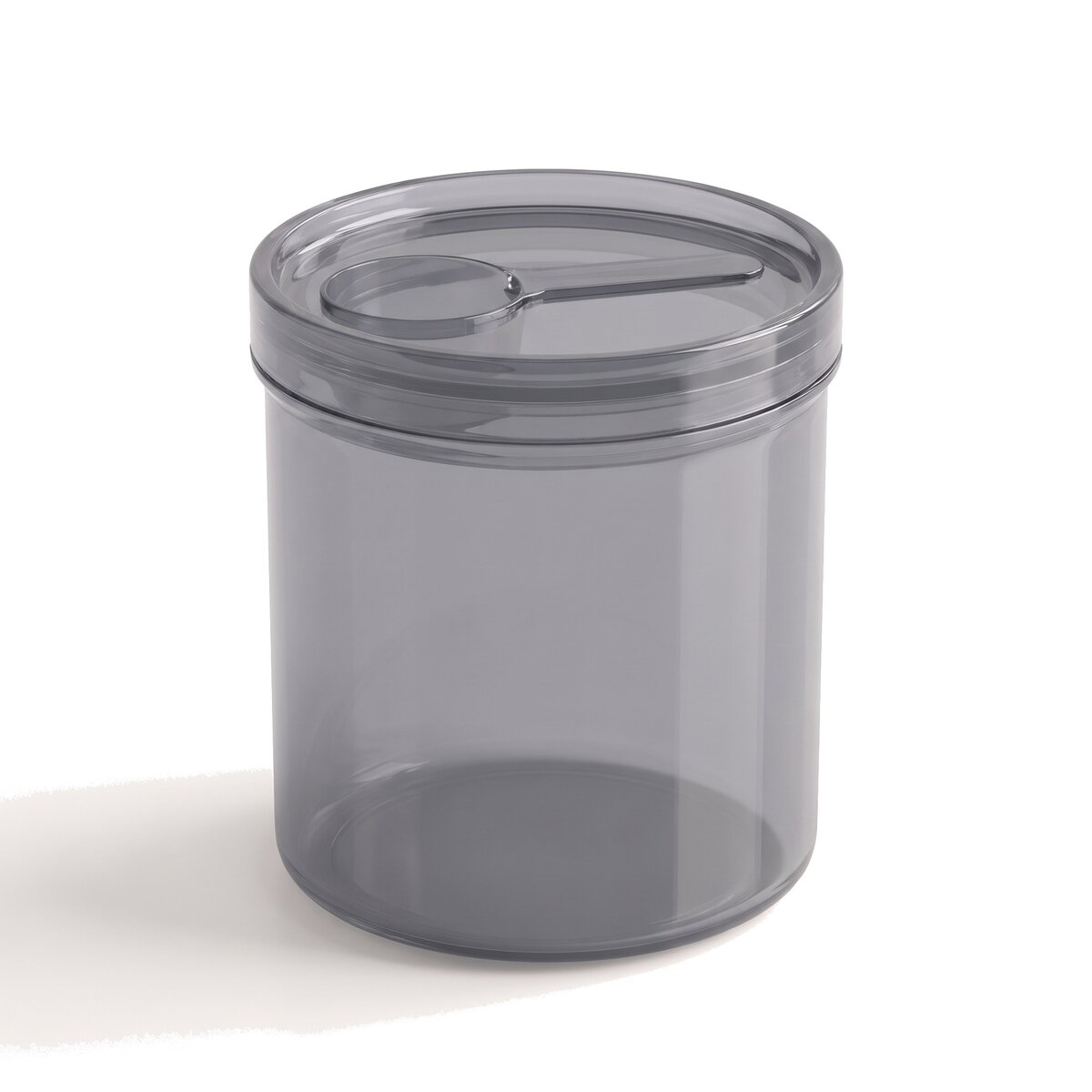 Scoop-lid canister