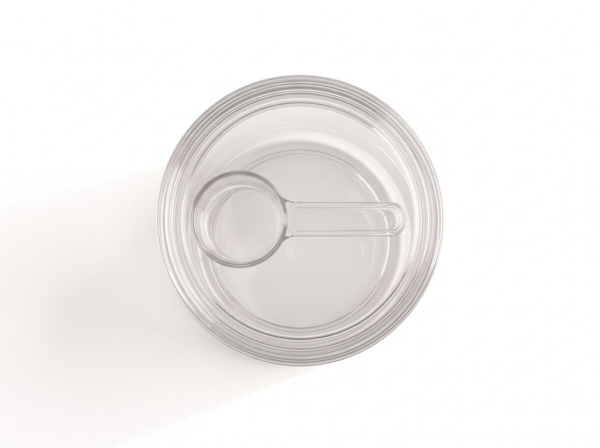 Scoop-lid canister