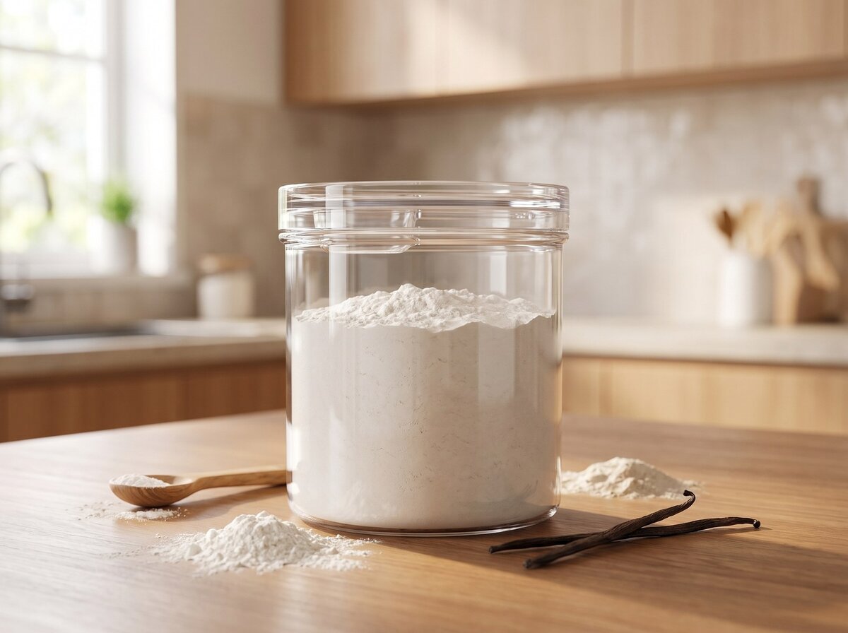 Scoop-lid canister