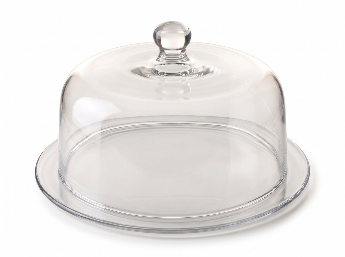 Glass cake dome