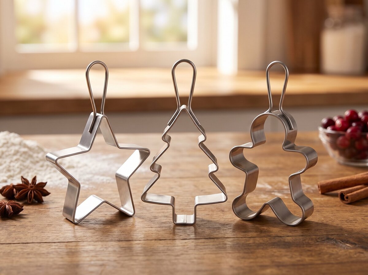 Holiday cookie cutters